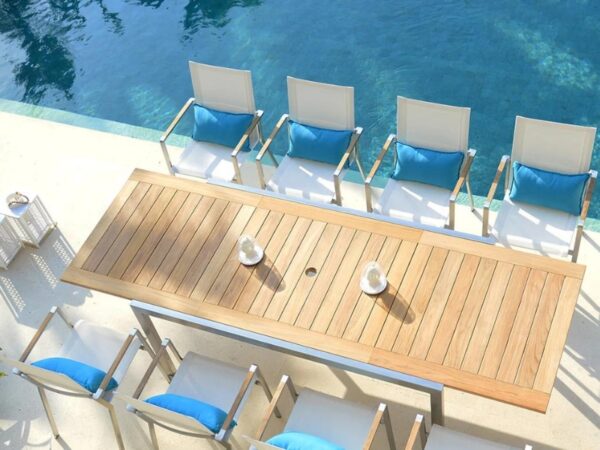 Teak Furniture Malaysia Outdoor Furniture Accura Extension Table L250-310