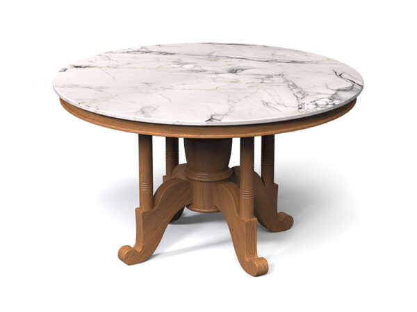 Teak Furniture Malaysia Dining Tables Kopitiam Marbletop Table D120