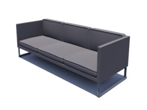 Outdoor Furniture Malaysia - Outdoor Sofa - Laguna 3 Seater Sofa