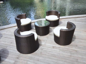 Outdoor Furniture Malaysia - Terrace Sets - Latte Balcony Set