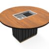 Teak Furniture Malaysia Dining Tables Steamboat Dining Table D150