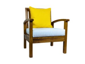 Teak Furniture Malaysia Outdoor Sofa Tiara Sofa 1 Seater