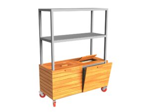 Teak Furniture Malaysia Storage Nusa Towel Storage