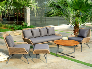 Teak Furniture Malaysia Outdoor Sofa Saud Lounge Sofa 3 Seater