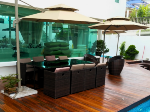 Outdoor Furniture Malaysia - Umbrellas - Panama Umbrella D250