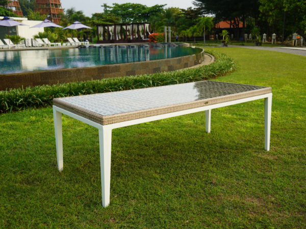 Teak Furniture Malaysia Outdoor Furniture Barcelona Dining Table  L220