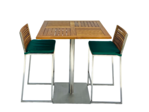 Teak Furniture Malaysia Outdoor Furniture Accura Square Bar Table S90