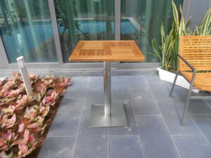 Teak Furniture Malaysia Table Bases Accura Square Dining Base L55