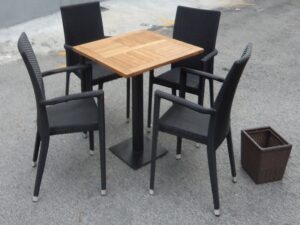 Teak Furniture Malaysia Table Bases Bahamas Square Dining Base L55