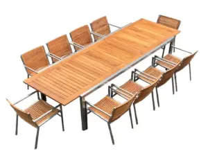 Teak Furniture Malaysia Outdoor Furniture Accura Extension Table L250-310