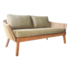 Teak Furniture Malaysia Outdoor Sofa Nusa Lounge Sofa 2 Seater