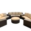 Outdoor Furniture Malaysia - Outdoor Sofa - Reunion Circular Sofa Set