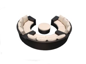 Outdoor Furniture Malaysia - Outdoor Sofa - Reunion Circular Sofa Set