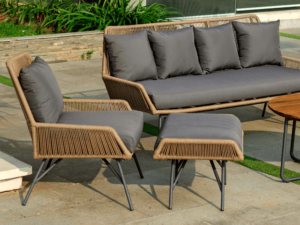 Outdoor Furniture Malaysia - Outdoor Sofa - Saud Lounge Sofa 1 Seater