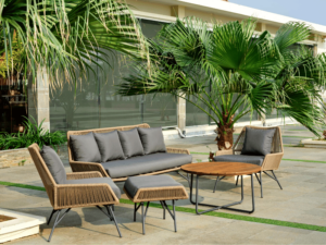 Outdoor Furniture Malaysia - Outdoor Sofa - Saud Lounge Sofa 3 Seater