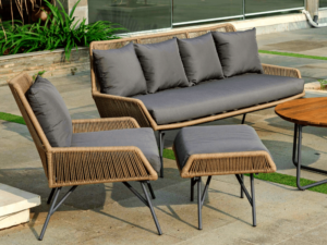 Outdoor Furniture Malaysia - Outdoor Sofa - Saud Ottoman