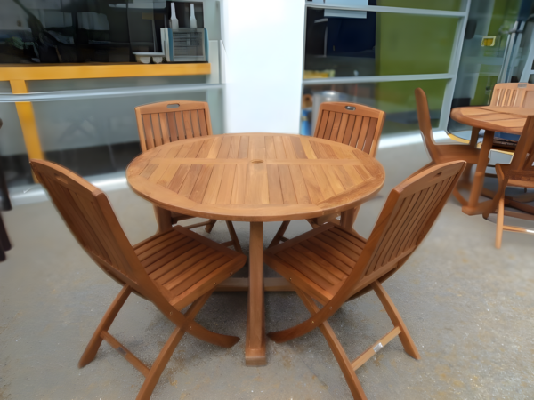 Teak Furniture Malaysia Outdoor Furniture Tiara Round Table D150