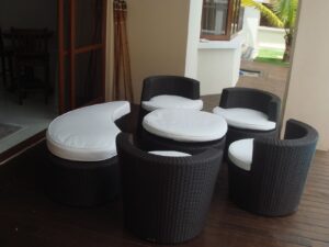 Outdoor Furniture Malaysia - Terrace Sets - Latte Balcony Set