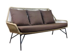 Outdoor Furniture Malaysia - Outdoor Sofa - Saud Lounge Sofa 3 Seater