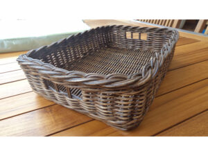 Teak Furniture Malaysia Dining Miscellaneous RATTAN TRAY L23